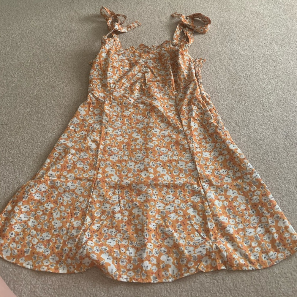 spring floral dress